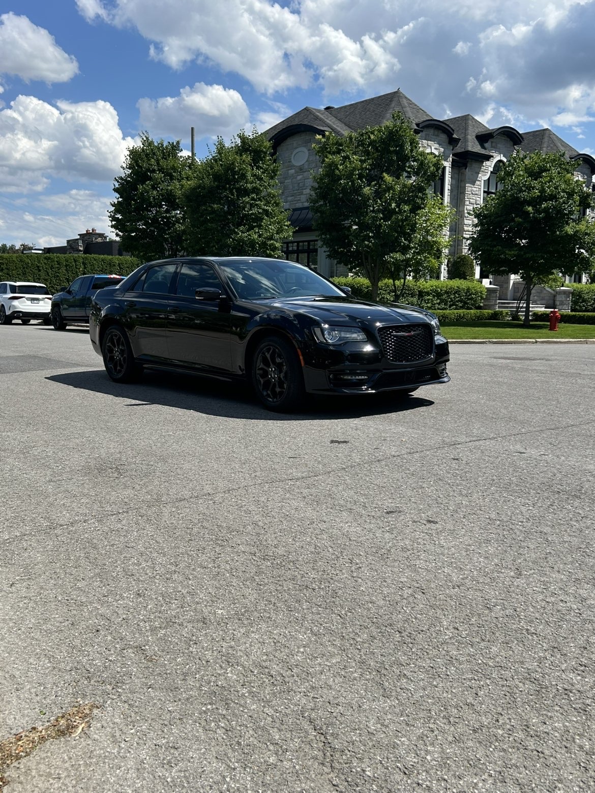 Voiture après lavage extérieur